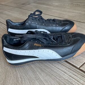 Puma PG Ruma Golf shoes Men’s with White Formstrip and Gum Sole